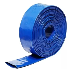Manguera Plana Azul (Tipo Bombero)