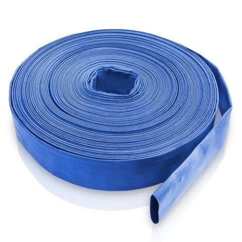 Manguera Plana Azul LAYFLAT - FLATFLOW Agricultura Y Construcción