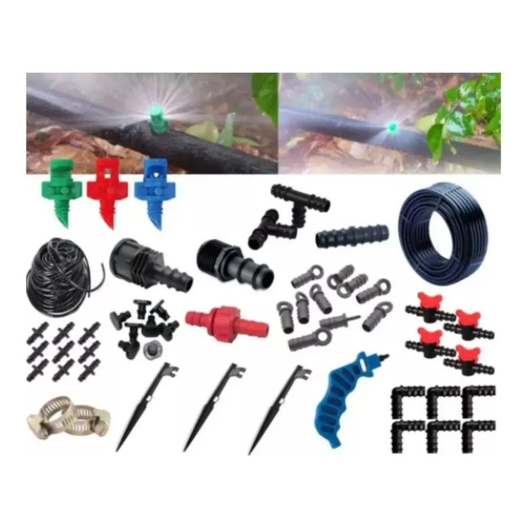 Kit Sistema de Riego por Nebulización para Jardines, Huertas y Cultivos – 20 m