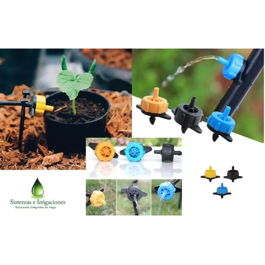 Kit Sistema de Riego por Goteo Autocompensado para Jardines y Huertas – 25 m
