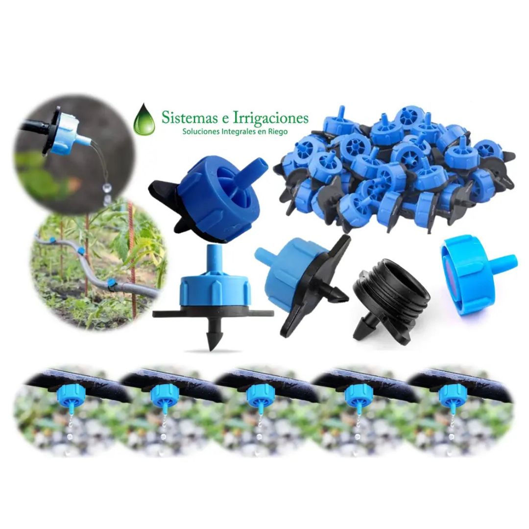 Kit Sistema de Riego por Goteo Autocompensado para Jardines y Huertas – 25 m