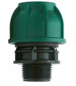 Adaptador Macho Rápido Manguera 3/8" x 1/2" Italiano Paq x 2 Und