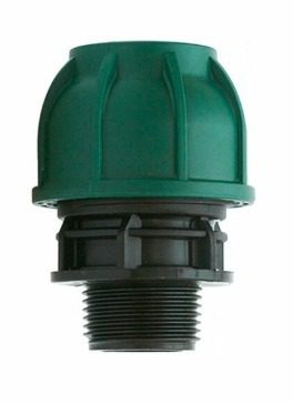 Adaptador Macho Rápido Manguera 3/8" x 1/2" Italiano Paq x 2 Und